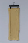 BASERANGE ribbed wool brig skirt SKBR-RIB-WI21 yellow